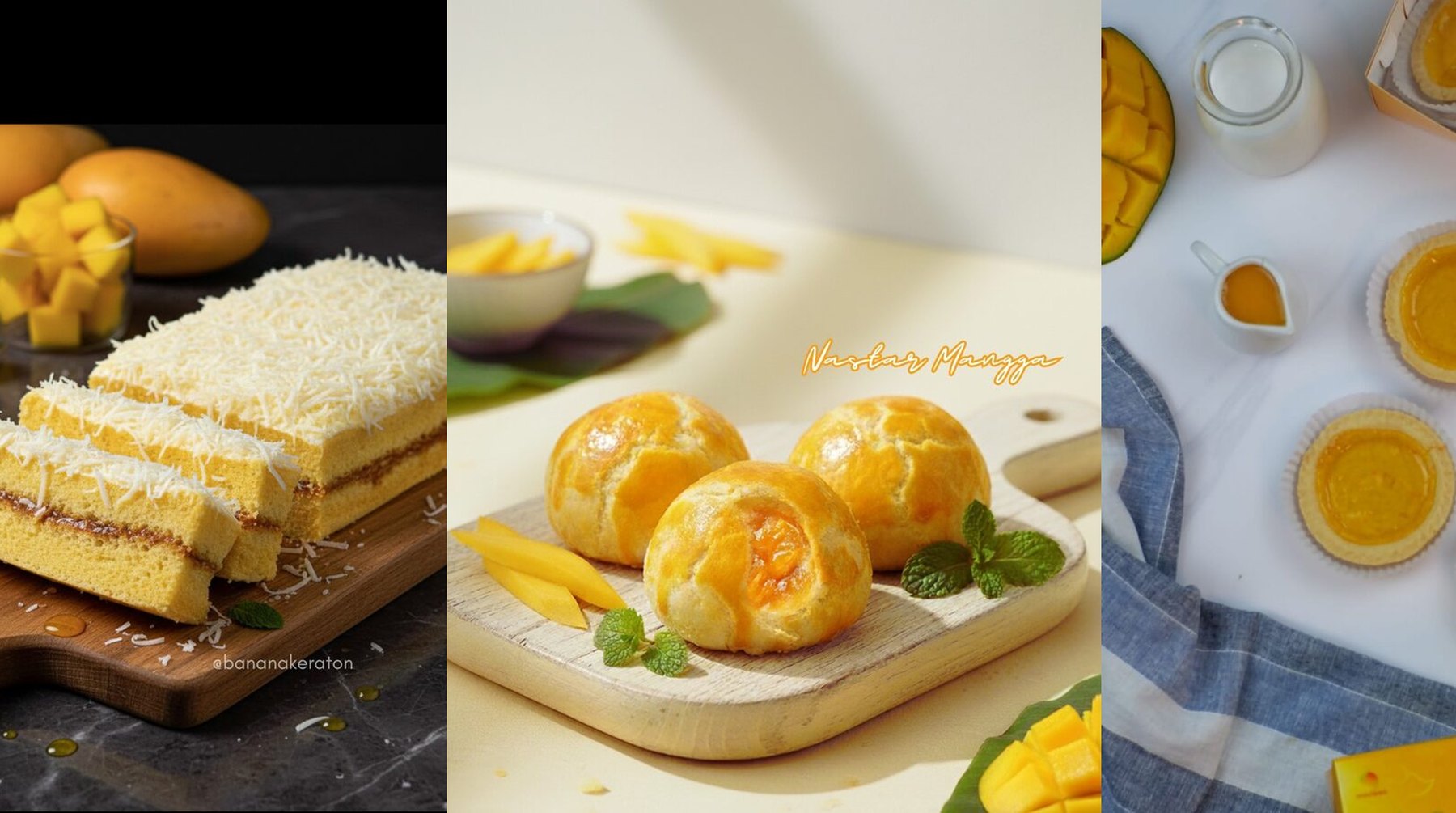 Pisang Susu dan Cake Mangga khas Cirebon