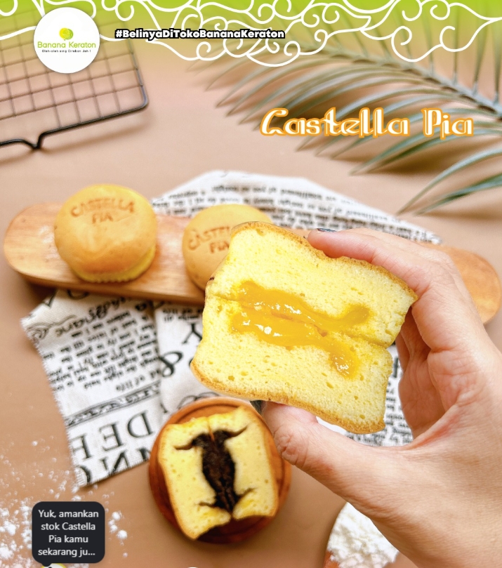 Castella Pia, Oleh-Oleh Cirebon yang Lembut di Luar Lumer di Dalam